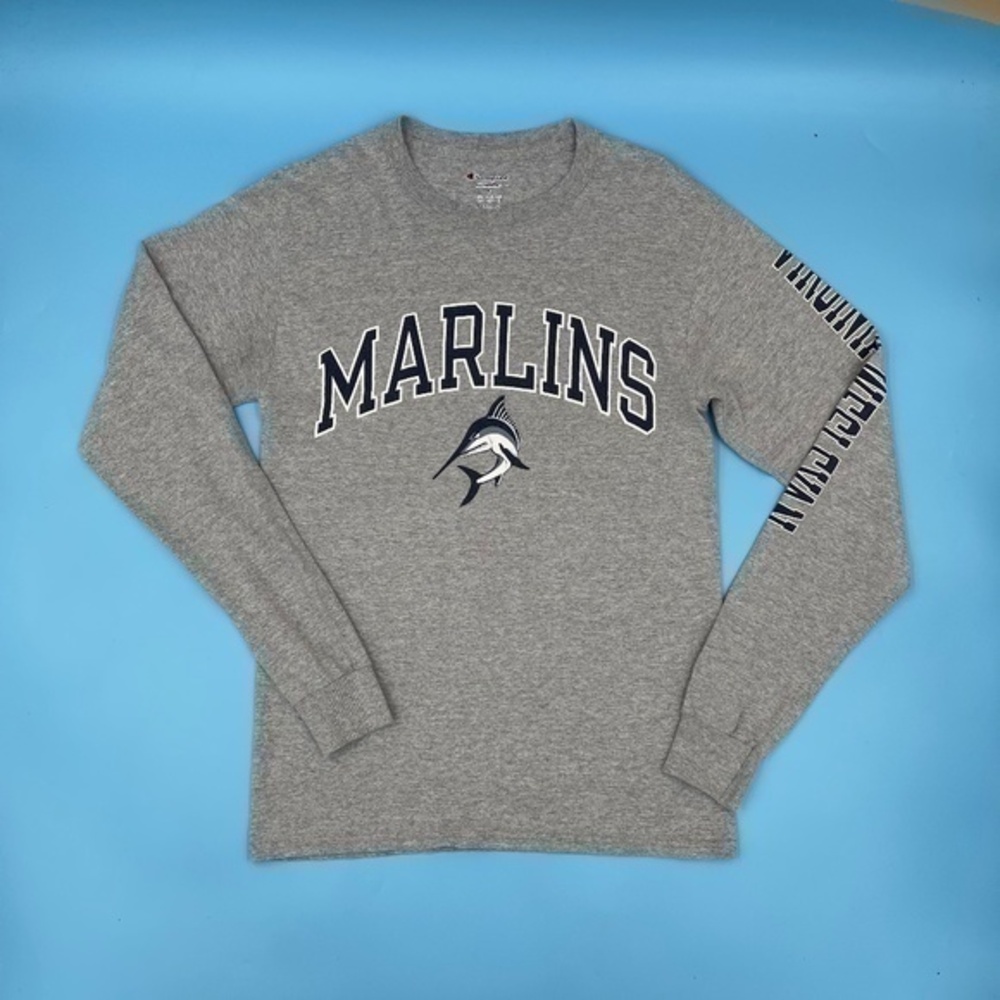 CHAMPION Marlins Graphic Long Sleeve Tee
